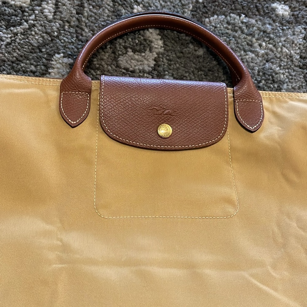 Longchamp Yellow Tote Bag
